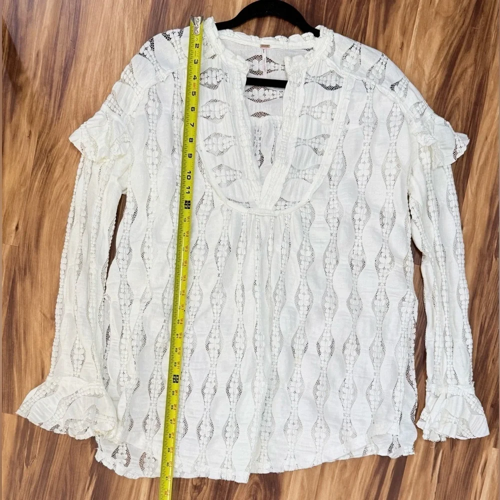 Free People C Sandy Shop Tunic Top